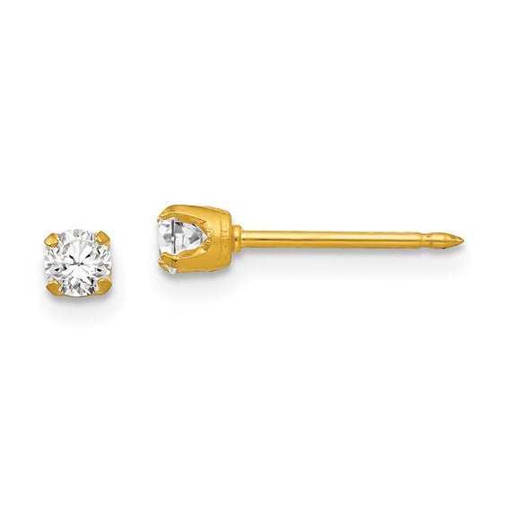 Inverness CZ Stud Earrings
