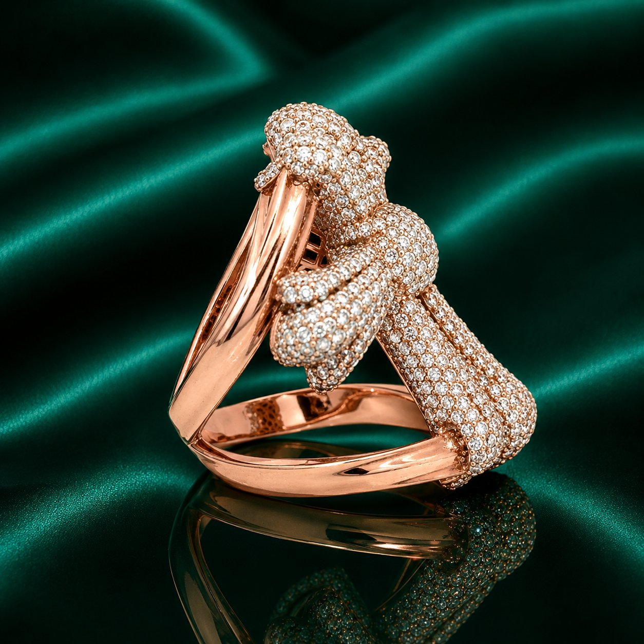 10KRG MEN'S CROSS RING