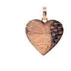 10K ROSE GOLD HEART PENDANT with 4.75CTW NATURAL DIAMONDS