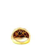 14K Yellow Gold Mens Ring  With 1.15CTW of Natural Diamonds