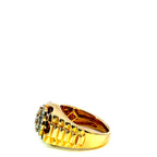 14K Yellow Gold Mens Ring  With 1.15CTW of Natural Diamonds