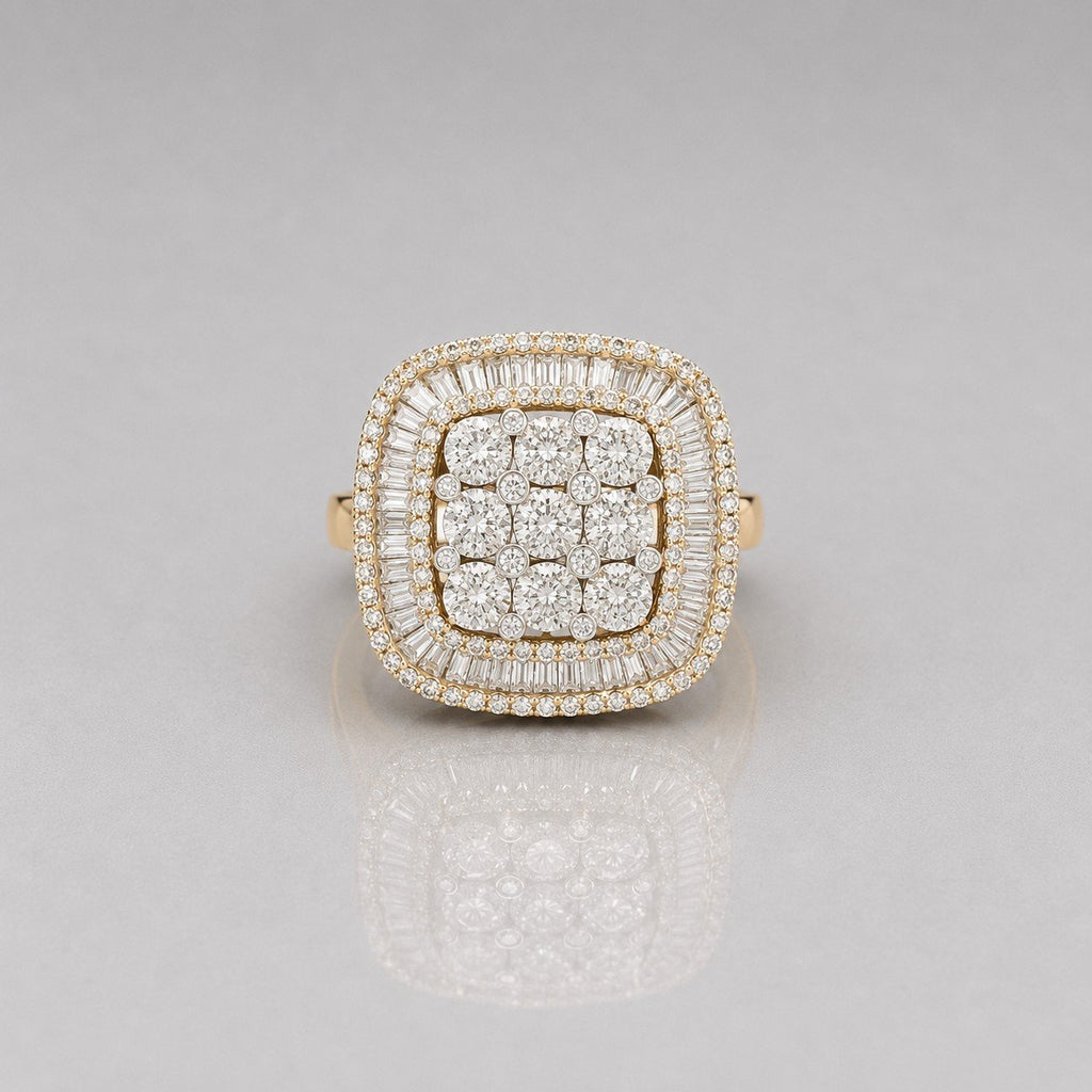 10K YG MENS RING
