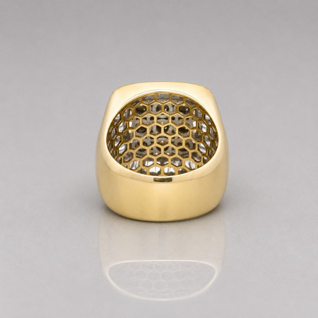 10K YG MENS RING
