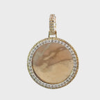 10K Yellow Gold Memory Pendant with 1.50CTW Natural Diamonds
